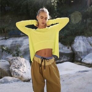 NWOT Free People Tempo Long Sleeve T